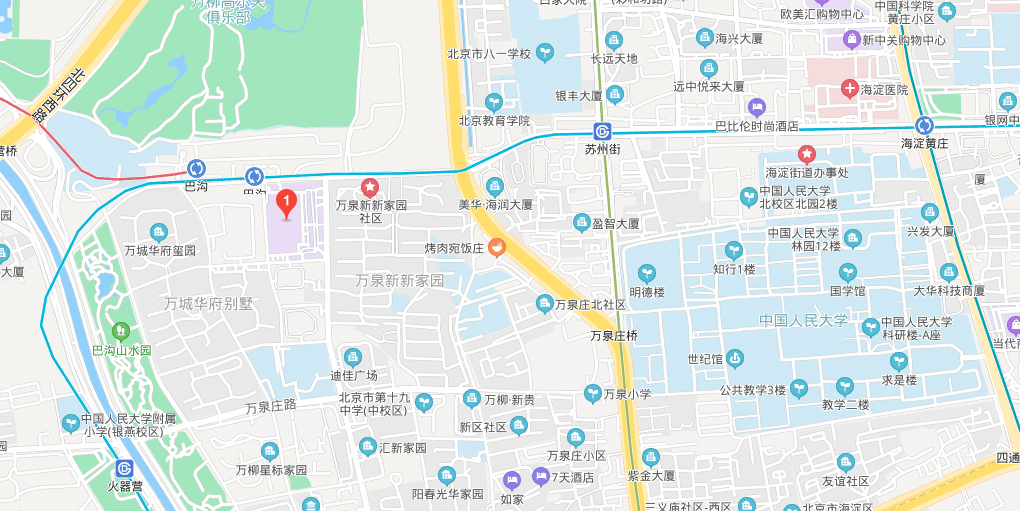巡展广告-华联万柳购物中心