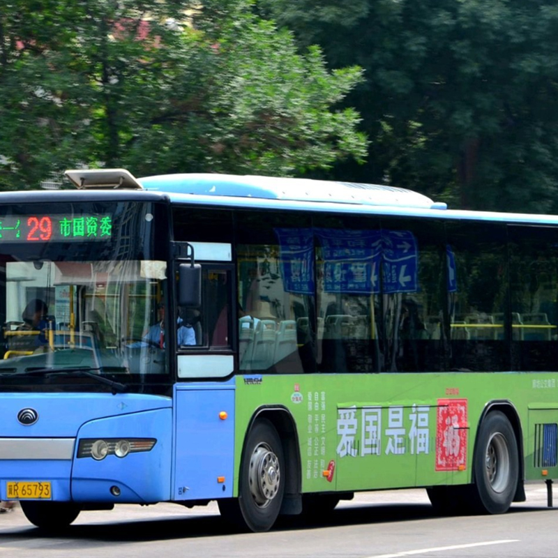 廊坊公交车广告